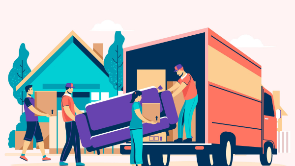 Image d'illustration d'un déménagement
